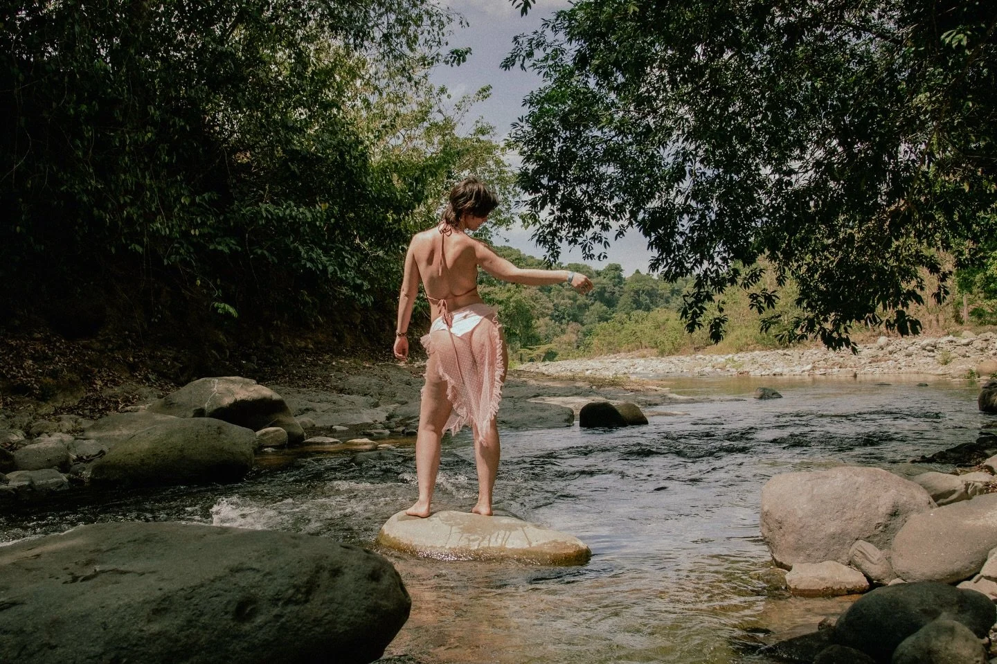 I took my grief to the river, and she helped me get back into my flow.
I took my heartbreak to the river, and she reminded me that like her, I can continue on. 
I took myself to the river, and @matalyncaptured a moment I&rsquo;ll treasure forever 🩵 
