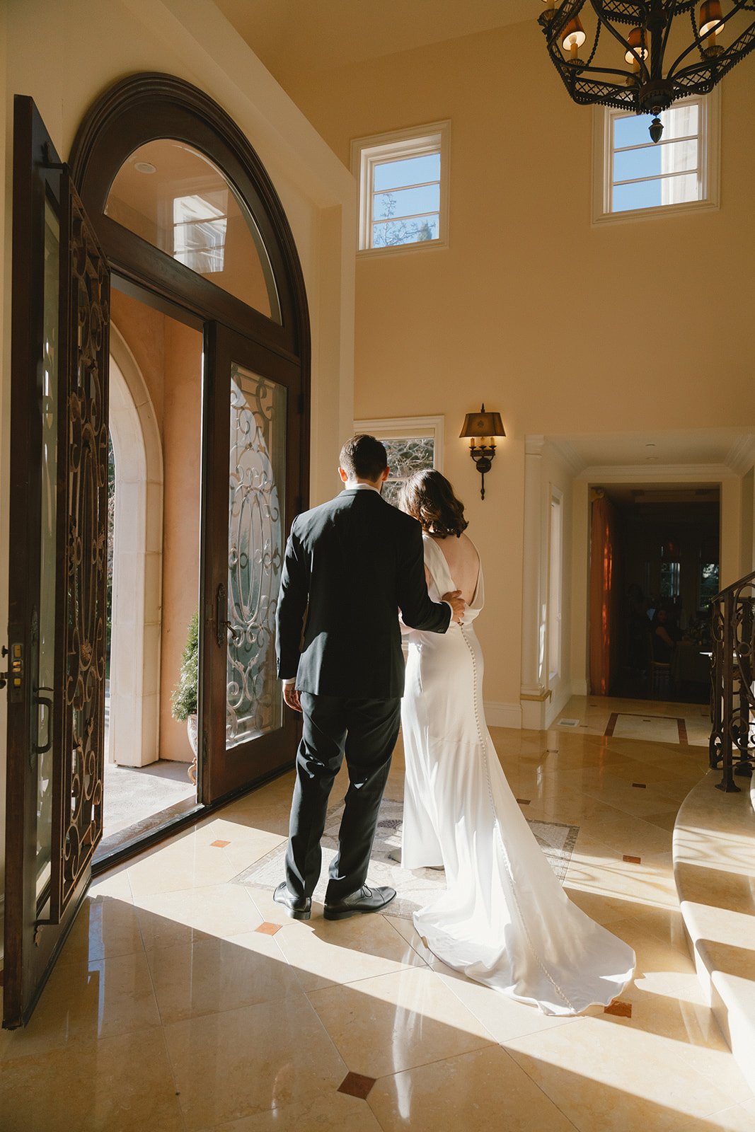 Rachel &amp; Aydin - an intimate wedding at home in hillsborough