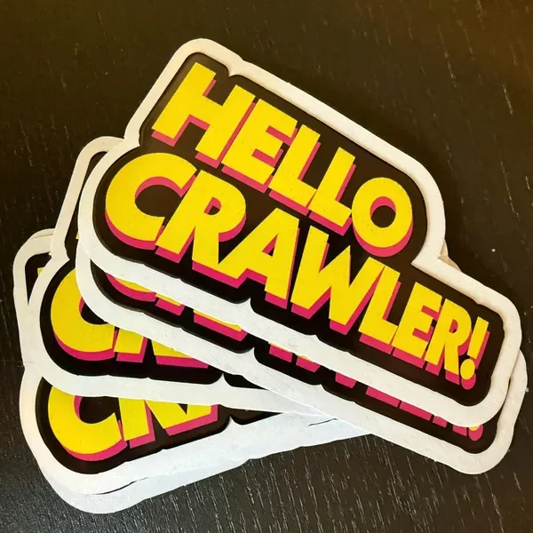 Crawler sticker from u/RobChristiansonWWN