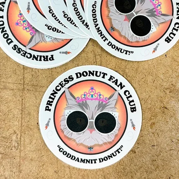 donut sticker from Jessee Maloney