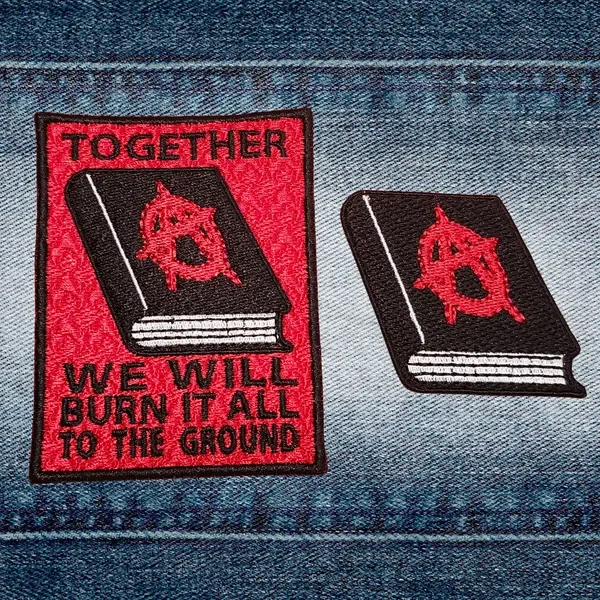 Anarchist's Cookbook Patch from u/PatchSaddams