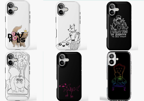 Cell phone cases by u/the_doodlemancer