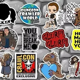 character stickers from u/mistyfigs