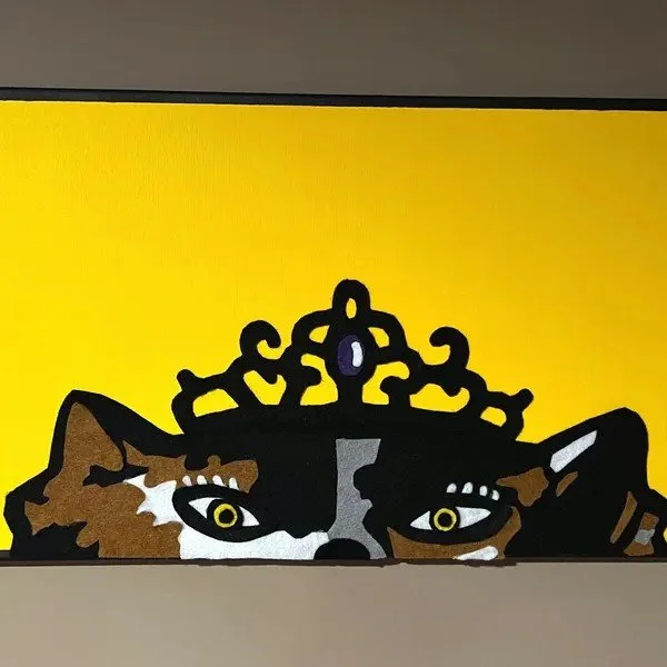 Donut Felt Wall Art from u/clembot53000