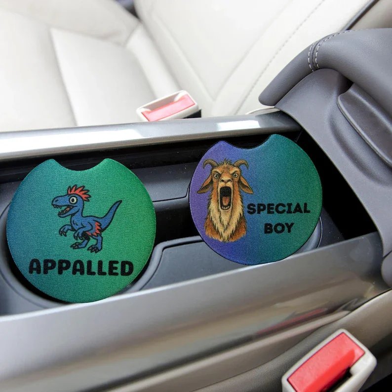 Car cupholder coasters from u/Classic-Guarantee432