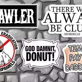 Quote stickers from u/mistyfigs