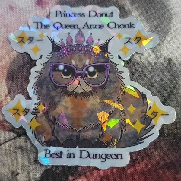 donut sticker from u/ConspiracyxTheory13