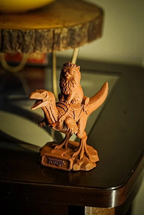 Donut & Mongo (3d File) by Morgen Earle