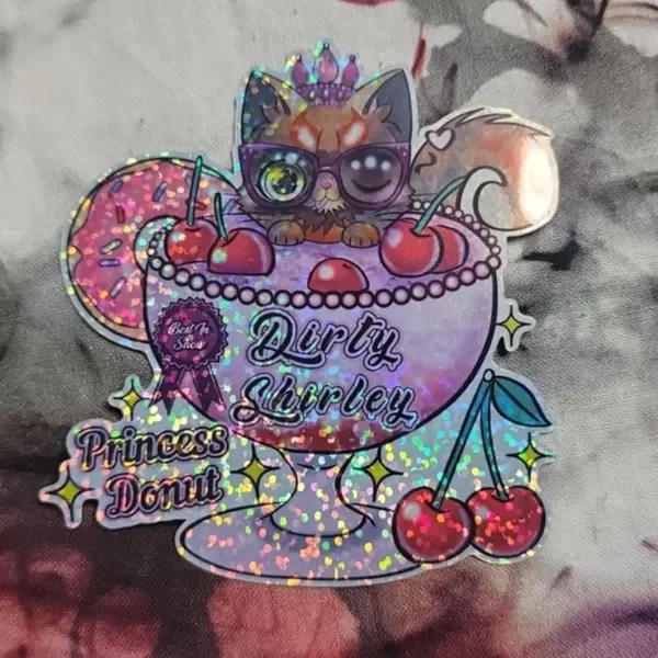 donut sticker from u/ConspiracyxTheory13