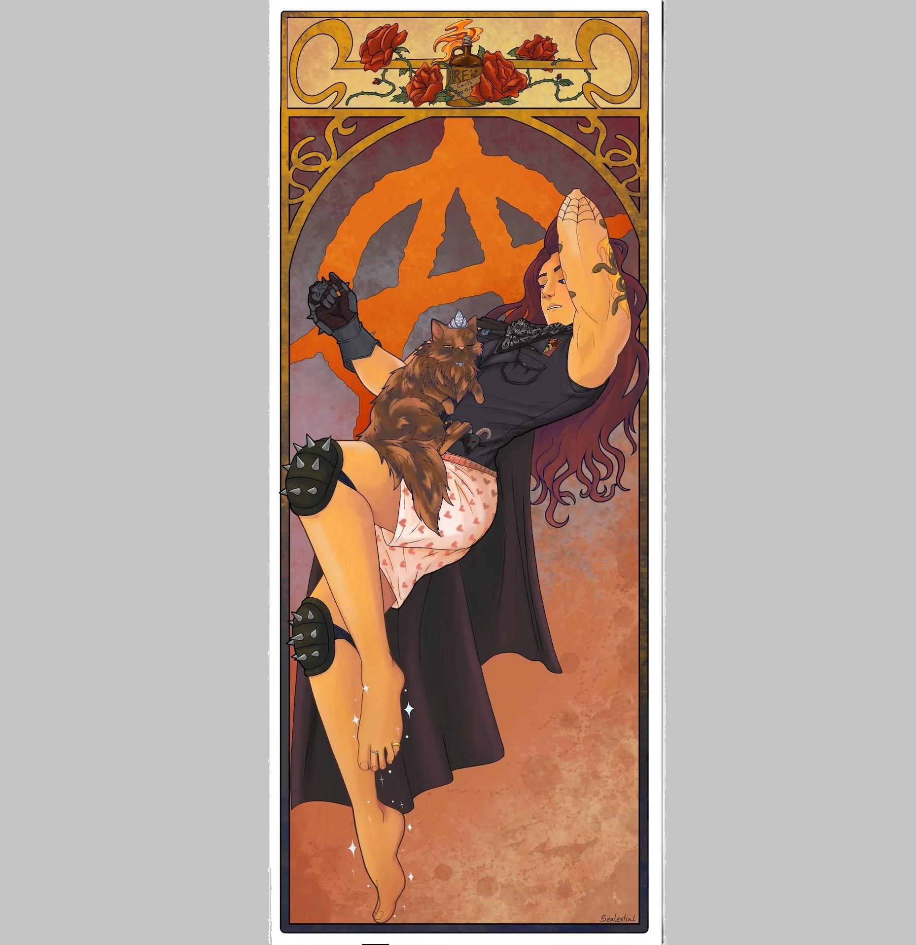 Carl & Donut Print by u/single-peanut-442