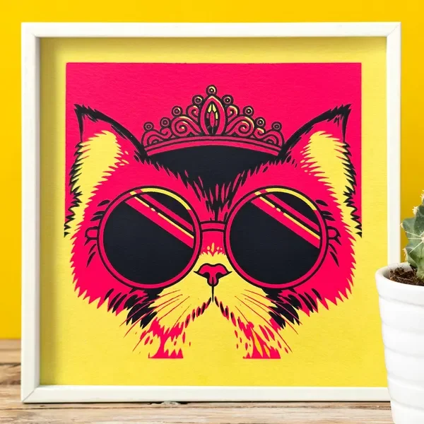 Princess donut screen print by u/jeveart