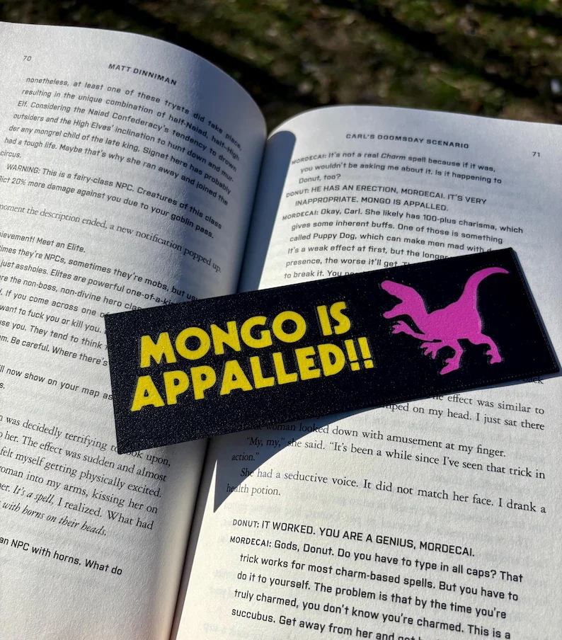 Mongo bookmark by u/elzuria