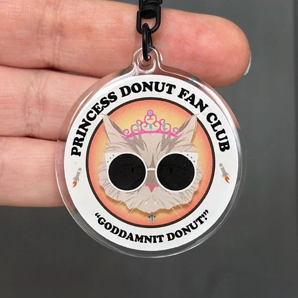 Donut keychain from Jessee Maloney