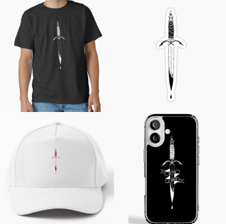 Desperado Club clothing, stickers and more by u/the_doodlemancer