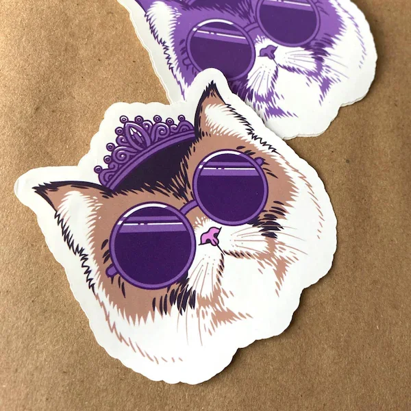donut sticker from u/jeveart