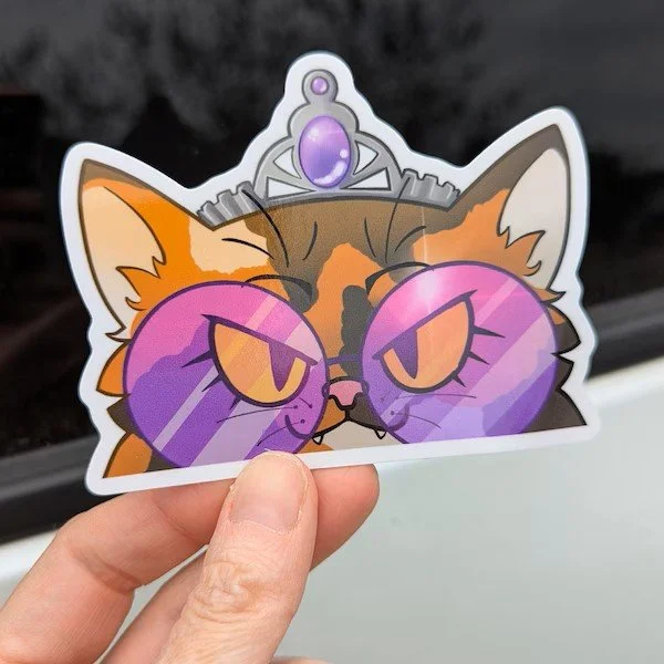 donut sticker from u/trashpizza