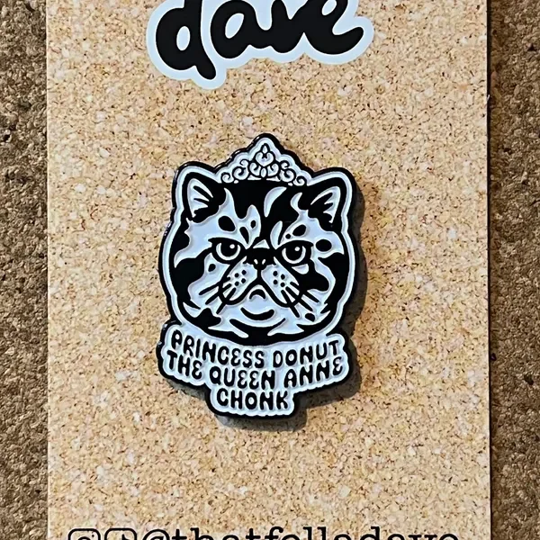 Donut Pin from u/tattoo_dave