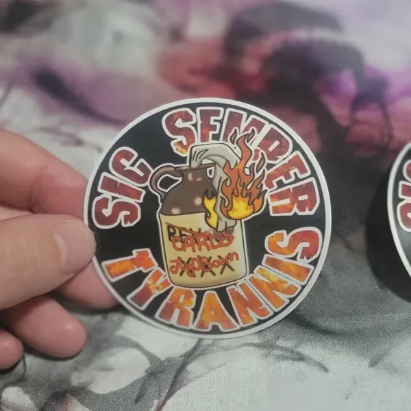 Jug o boom sticker from u/ConspiracyxTheory13