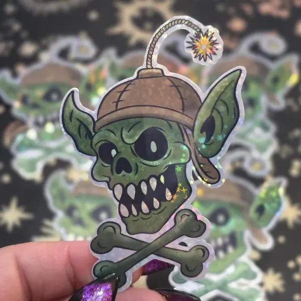 goblin pass sticker from u/ConspiracyxTheory13