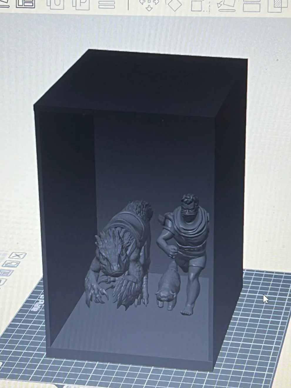 carl, mongo & donut 3d file from u/Nick-Knots