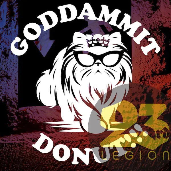 goddamnit donut car sticker from u/23rdLegion