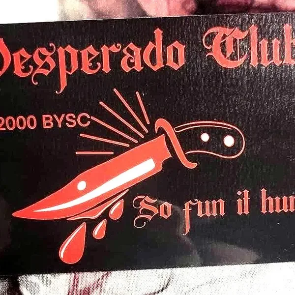 desperado club sticker from u/ConspiracyxTheory13