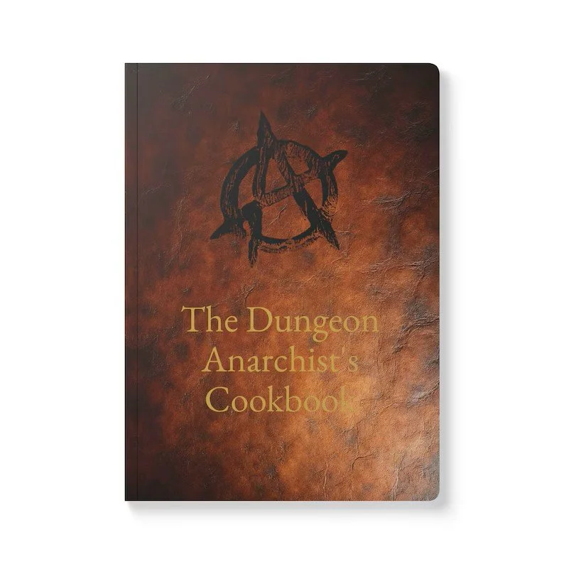 Dungeon Anarchist's Cookbook journal from South Side of Saturn