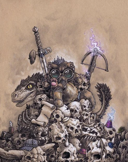 Princess donut (now) print by u/kalessaradan