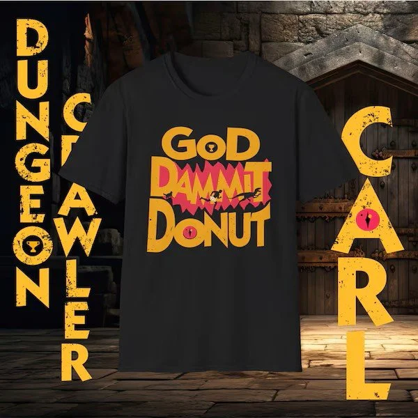 God Damnit Donut shirt by w/entitledprune
