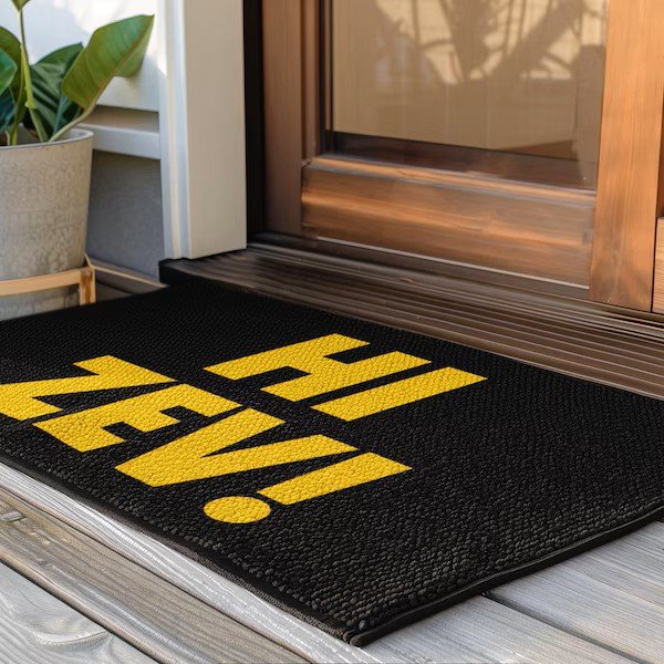 Hi zev door mat from u/Routine_Shallot_6680