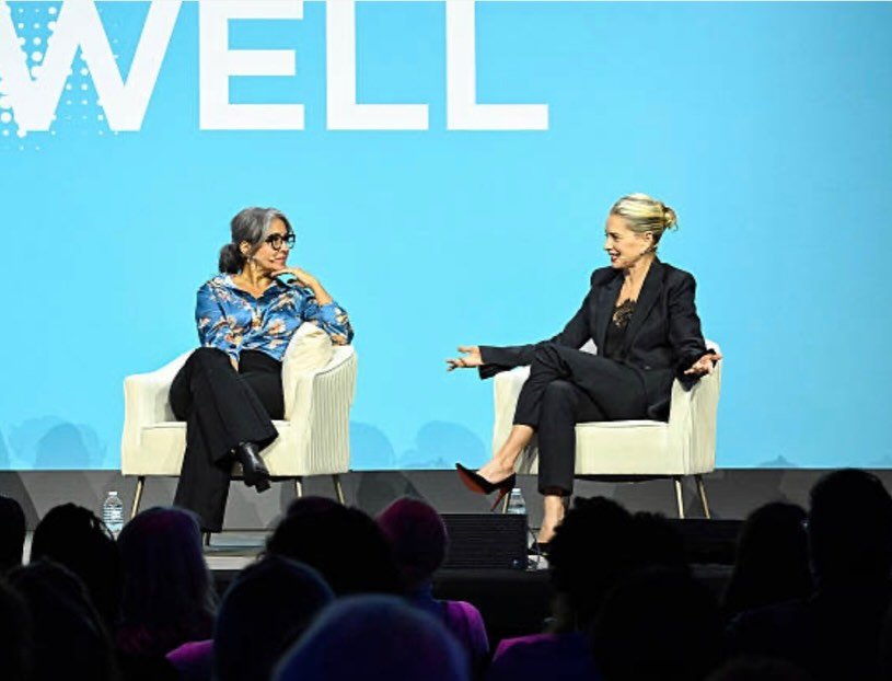 Katherine with Shoshana Ungerleider MD, Founder, President of the Board, End Well, Tembi Locke, Nikki Boyer onstage during the End Well Project 2025 Conference at Skirball Cultural Center on November 20, 2025 in Los Angeles, California. 

(Photo by M