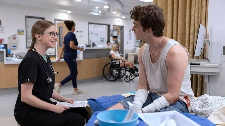 The Pitt's Taylor Dearden And Patrick Ball On Mel's Identity Crisis — And A Special Moment With Langdon In Episode 