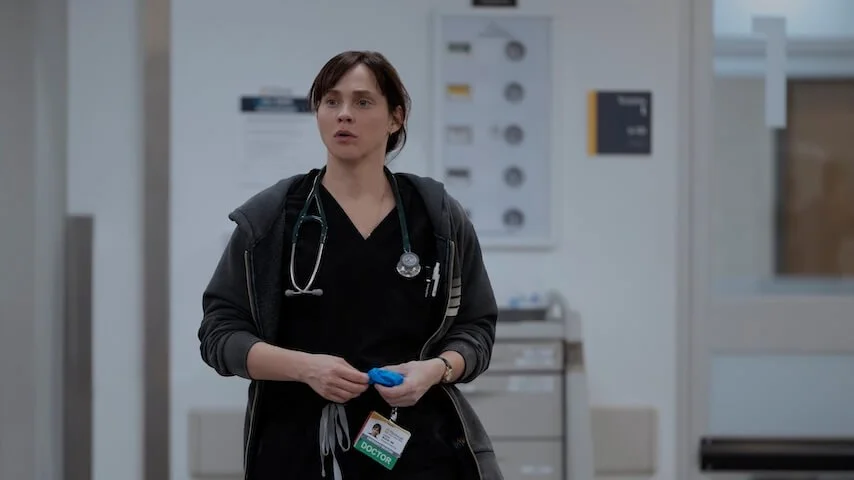 The Pitt goes analog as the season moves in an old-school direction