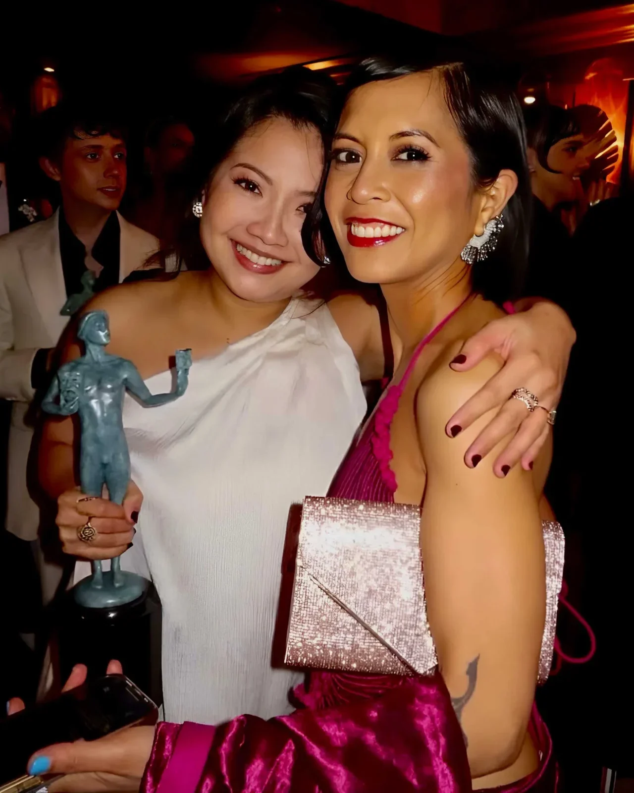 How The Pitt's Kristin Villanueva and Amielynn Abellera Brought Rafe New York to the SAG Actor Awards 2026