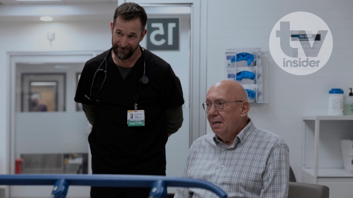The Pitt’ First Look: ‘SVU’s Dann Florek Meets Noah Wyle’s Robby
