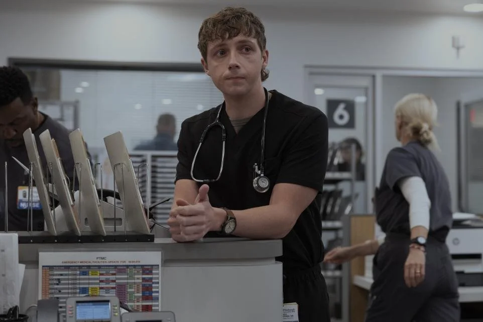 Gerran Howell from Barry stars in HBO drama The Pitt