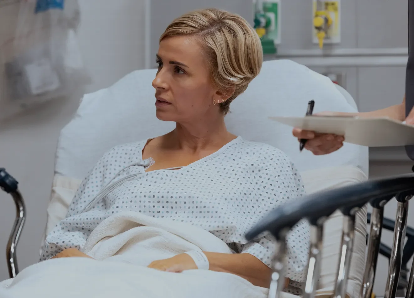 Sara Wyle talks entering 'The Pitt' as patient