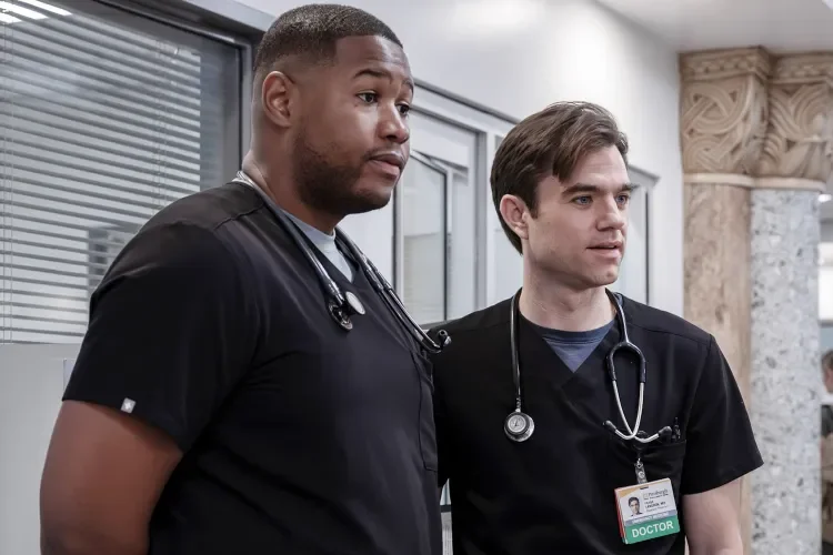 Luke Tennie Recalls the Funny Thing Patrick Ball Did When They Met on The Pitt Season 2 (Exclusive