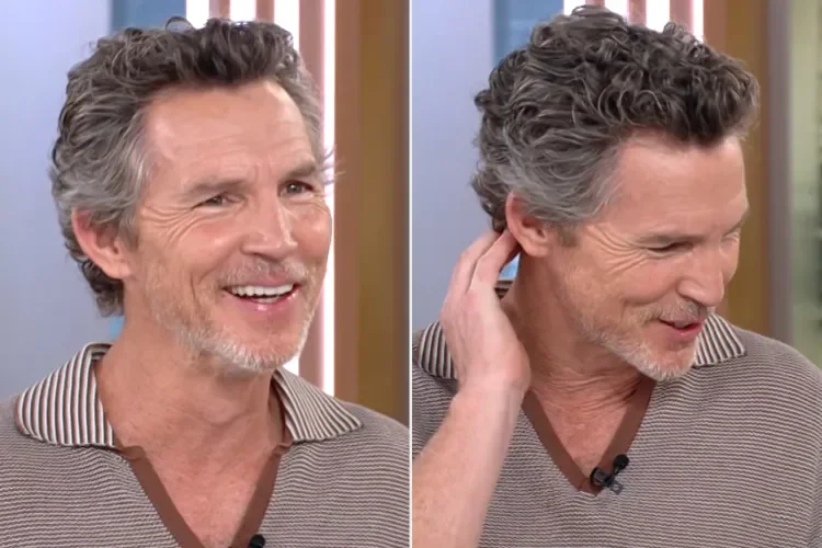 Shawn Hatosy Blushes as He Admits He's Still 'Getting Used to' Being Described as a 'Silver Fox'