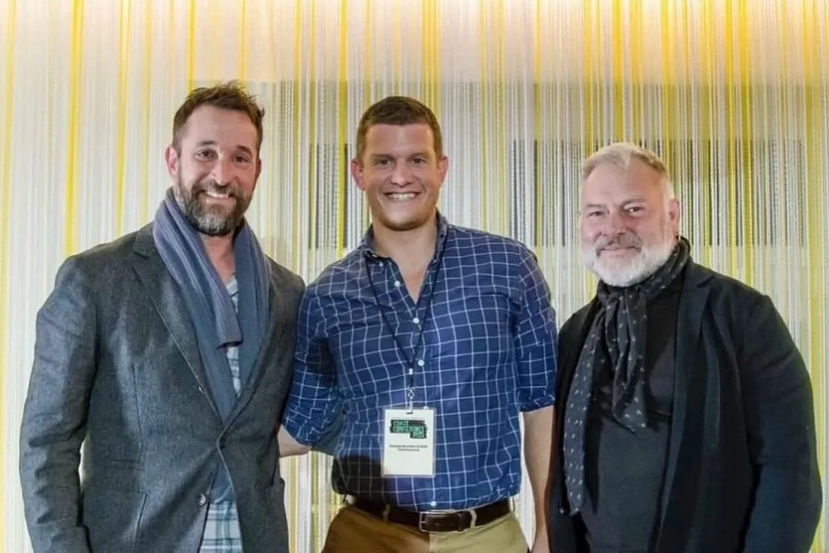 Scott Gemmill and Noah Wyle at the 2025 Craft Conference Panelists.