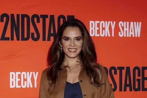 The Cast at the opening night of, "Becky Shaw"