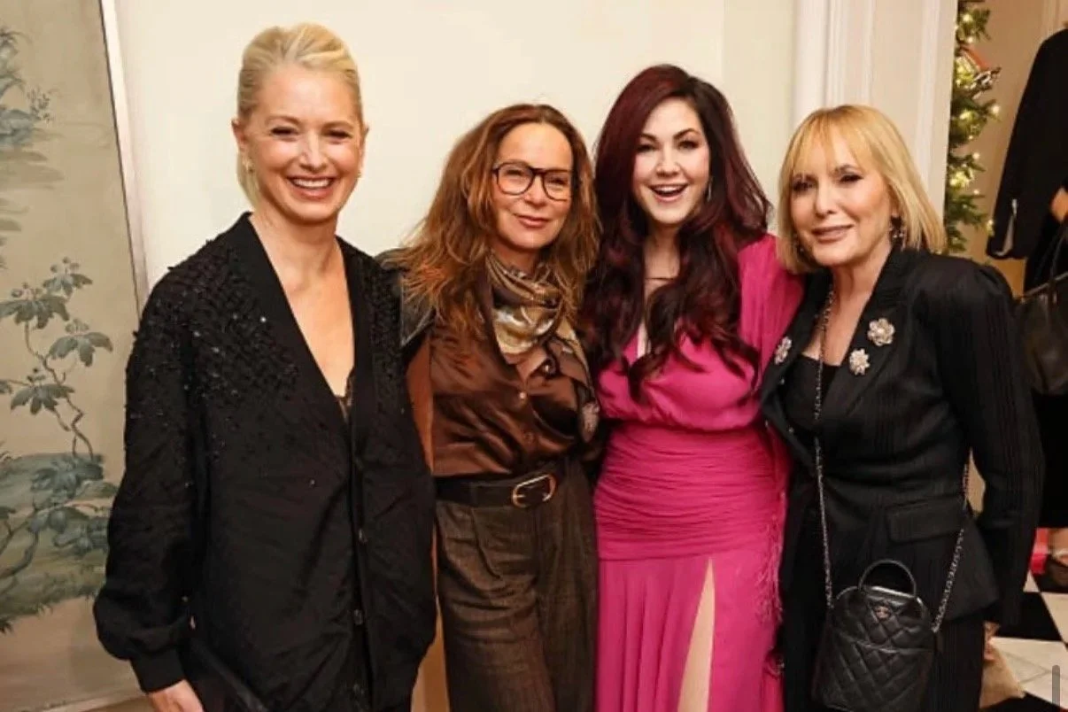 Katherine atKathy Hilton’s home celebrating Cindy Eckert and the new award-winning documentary “The