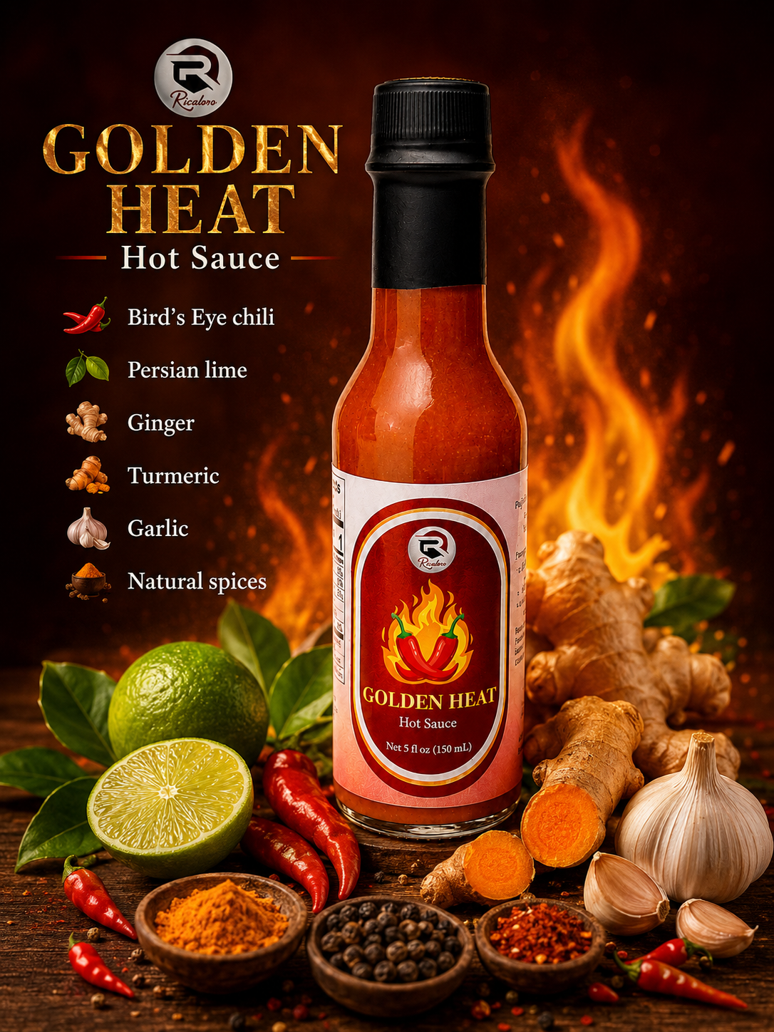 Golden Heat Hot Sauce