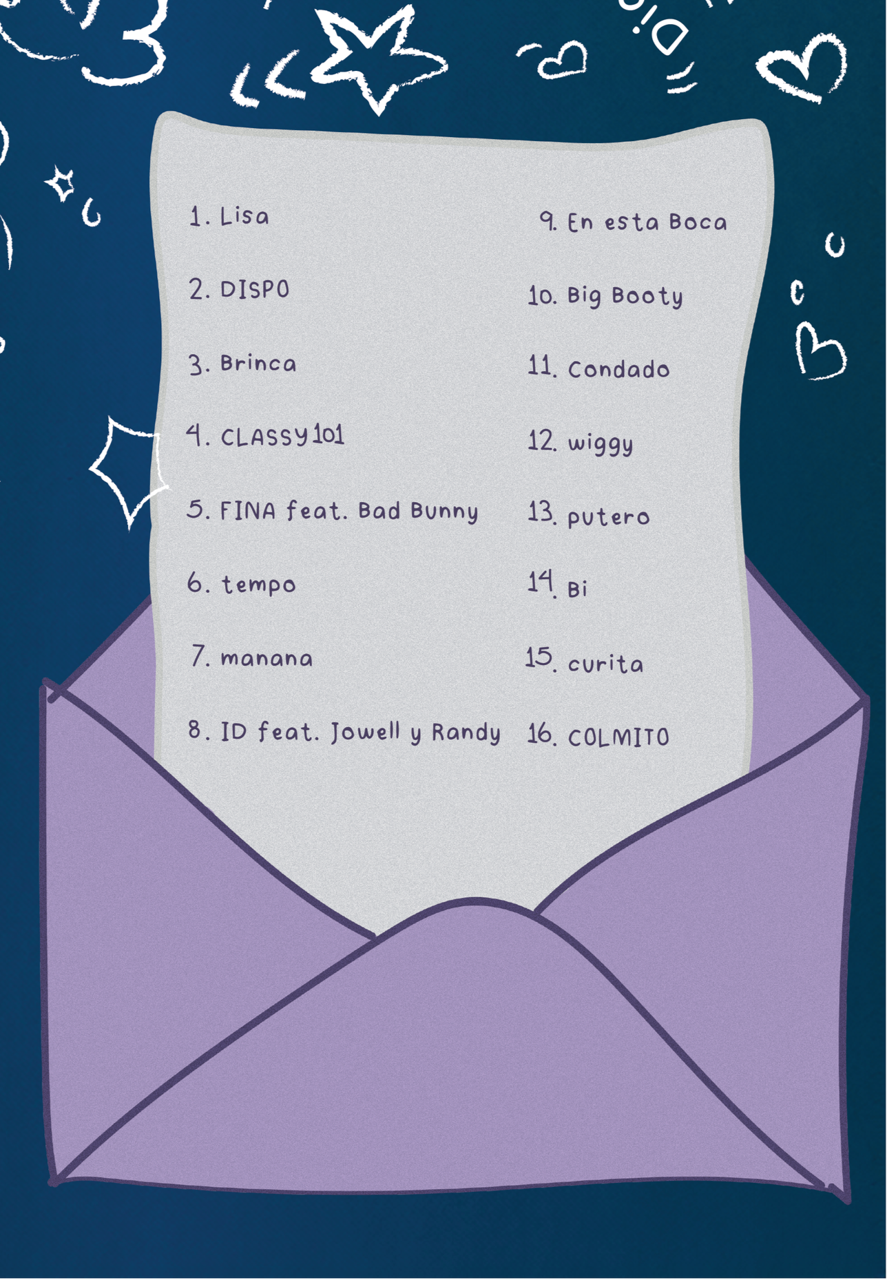 1/4 Fold: Front