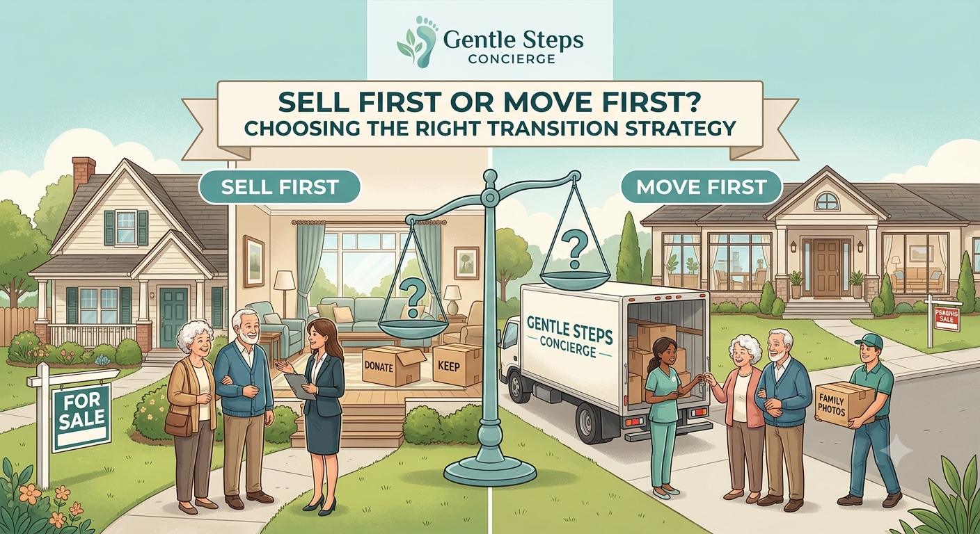 Sell First or Move First? How to Choose the Right Transition Strategy for Seniors ?