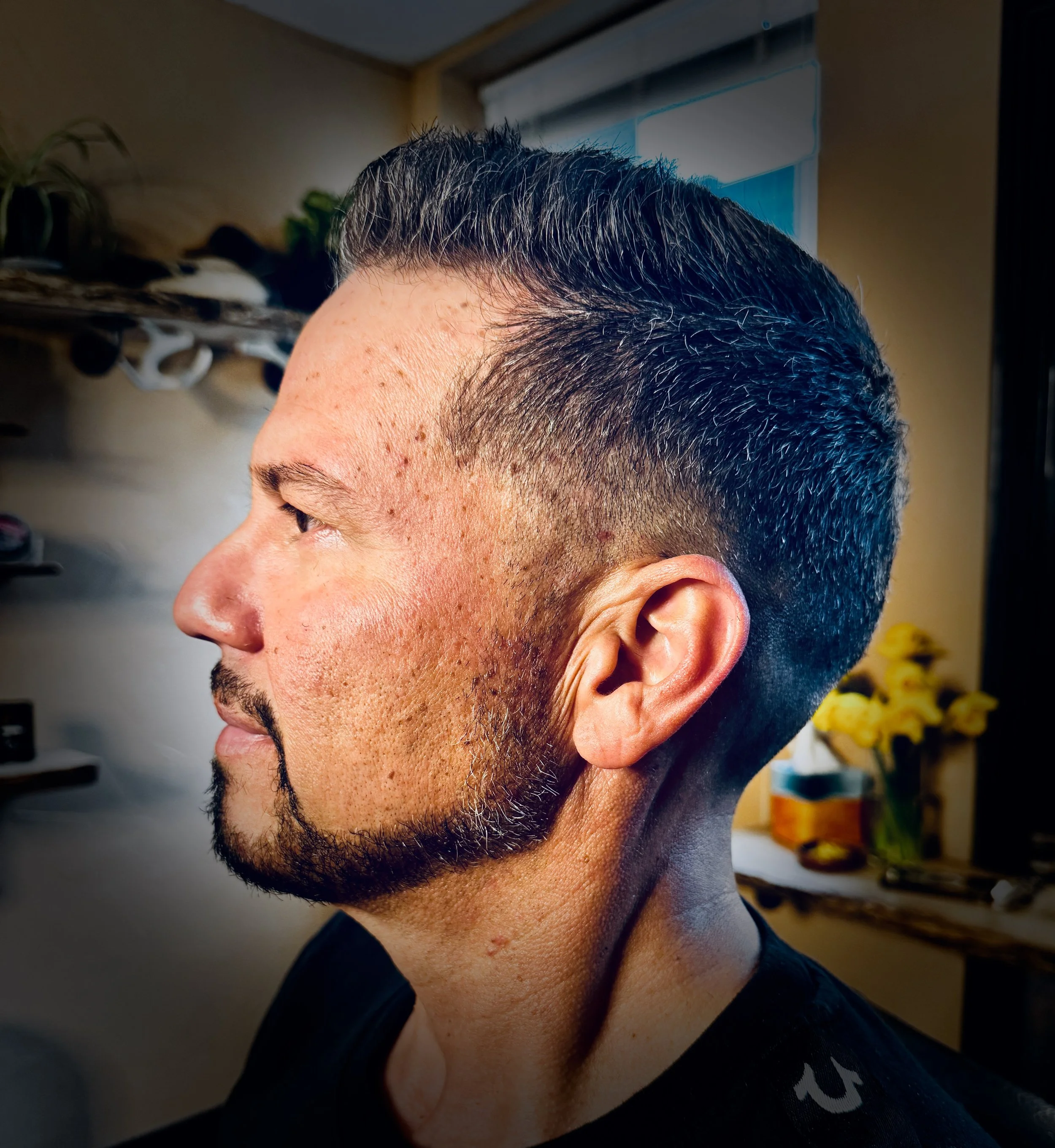 mid-fade partial shave