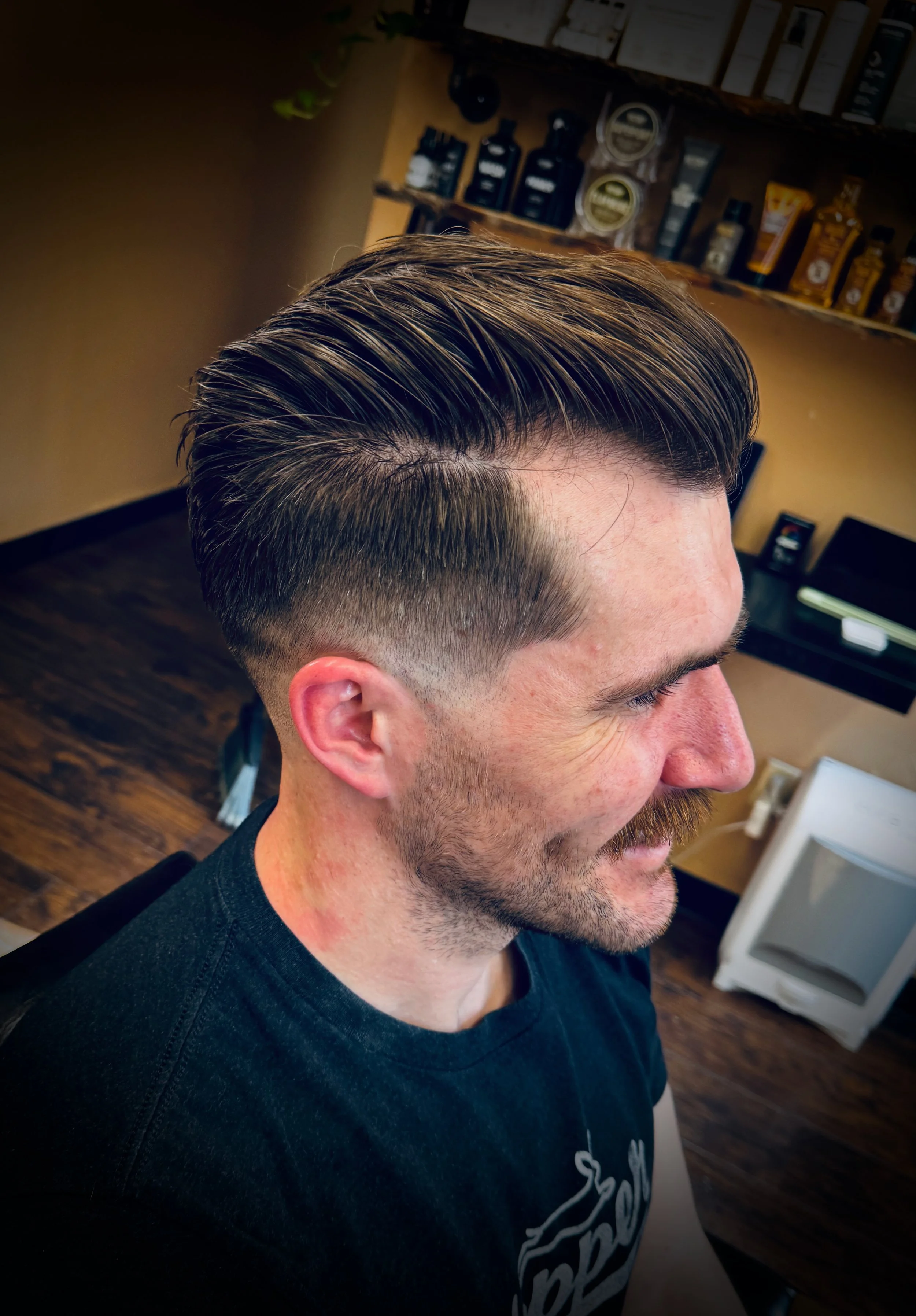 men's medium fade