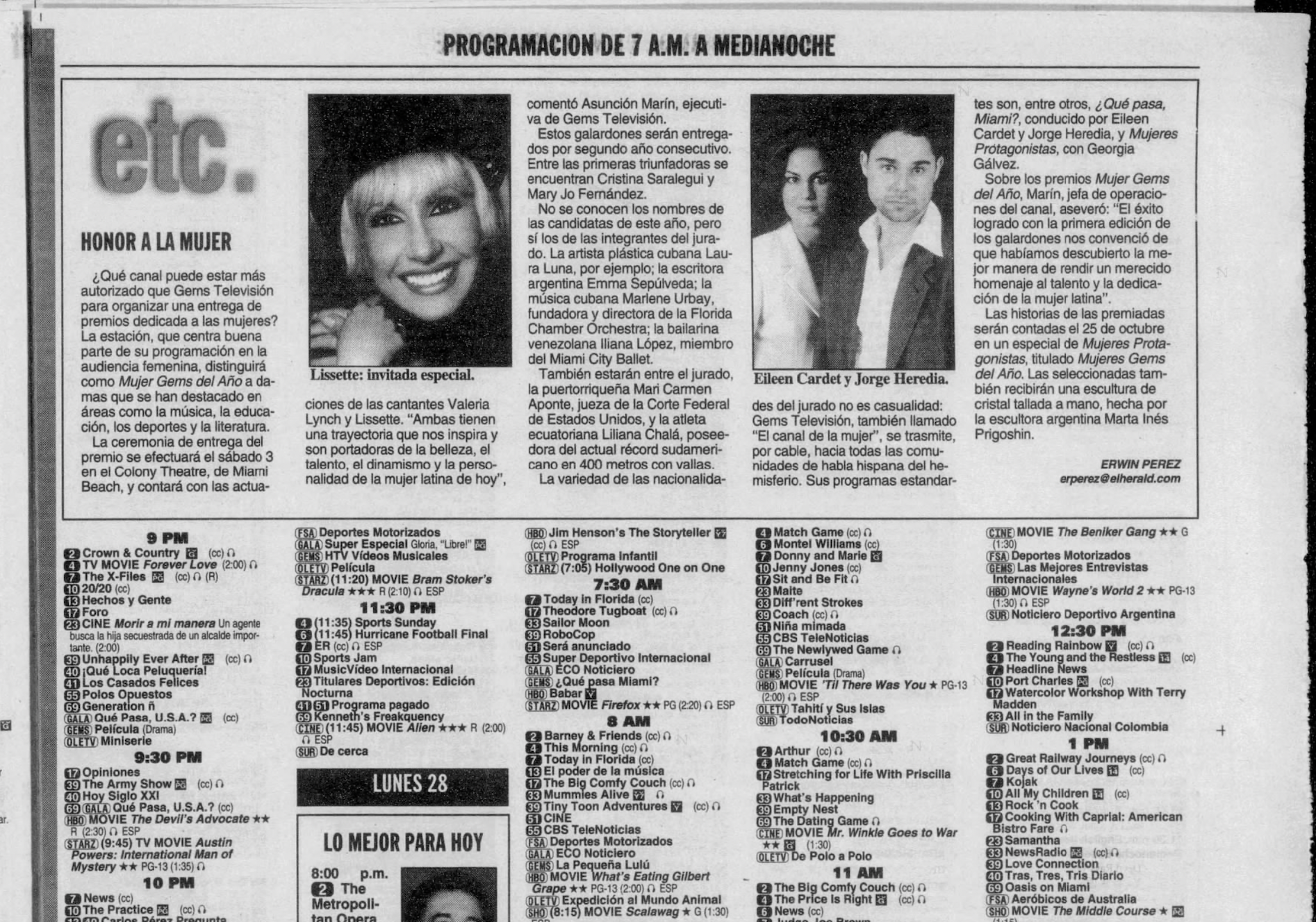 Jogreheredia-actor-host-producer-¿Qué Pasa Miami? -Eileen-Cardet-GEMSTelevision-GEMS Muter del Año