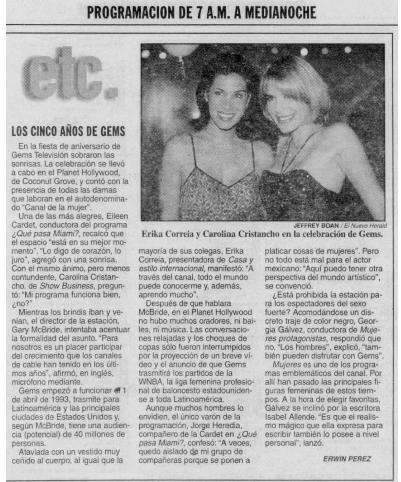 GEMSTelevision-GEMS tv- ¿Qué Pasa Miami? - 5th Anniversary