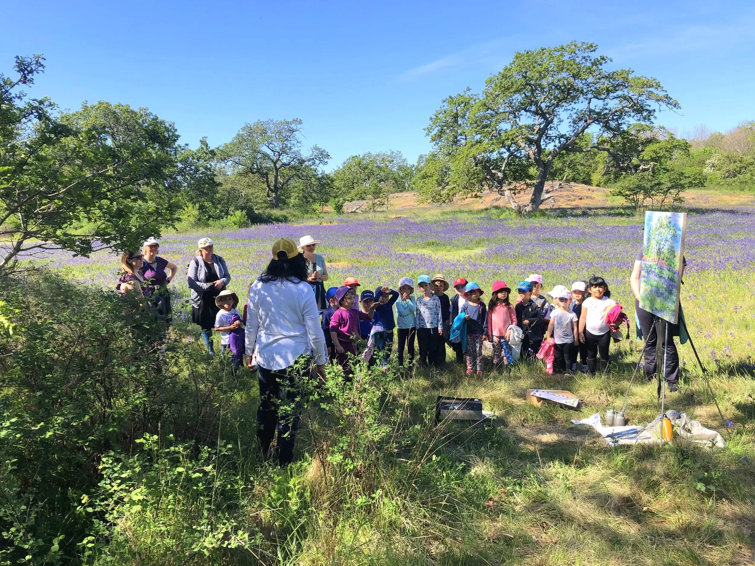 School+kids+wathcing+me+paint.+Uplands+Park%2C+Oak+Bay%2C+BC+2018.jpg